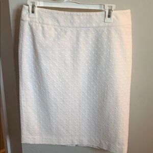 White Ann Taylor skirt